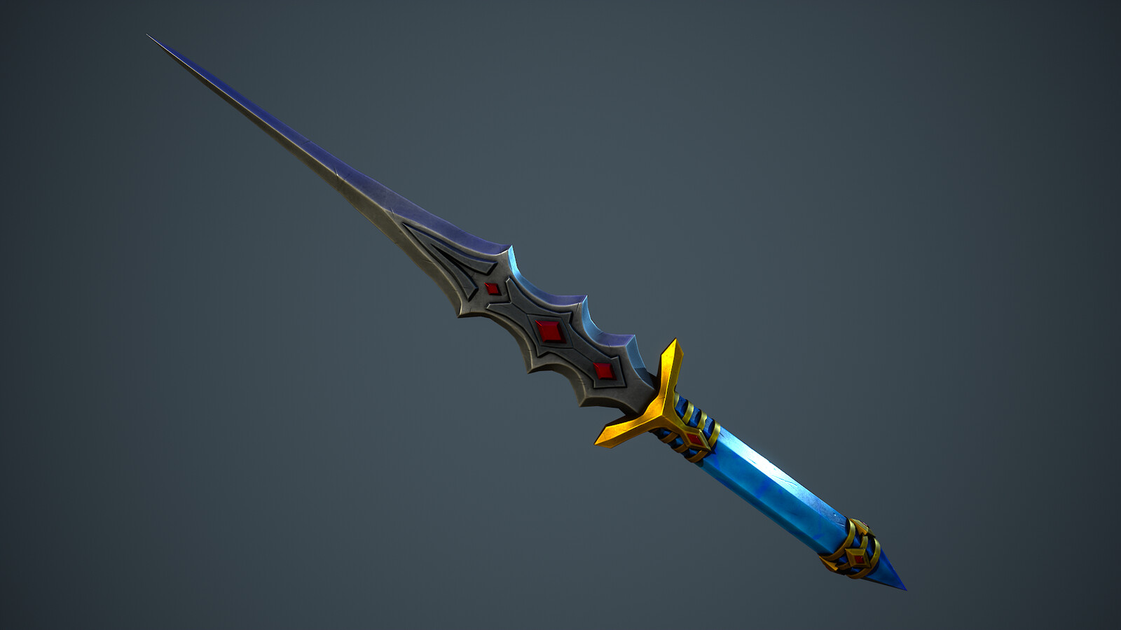 Stylized Fantasy Dagger 03