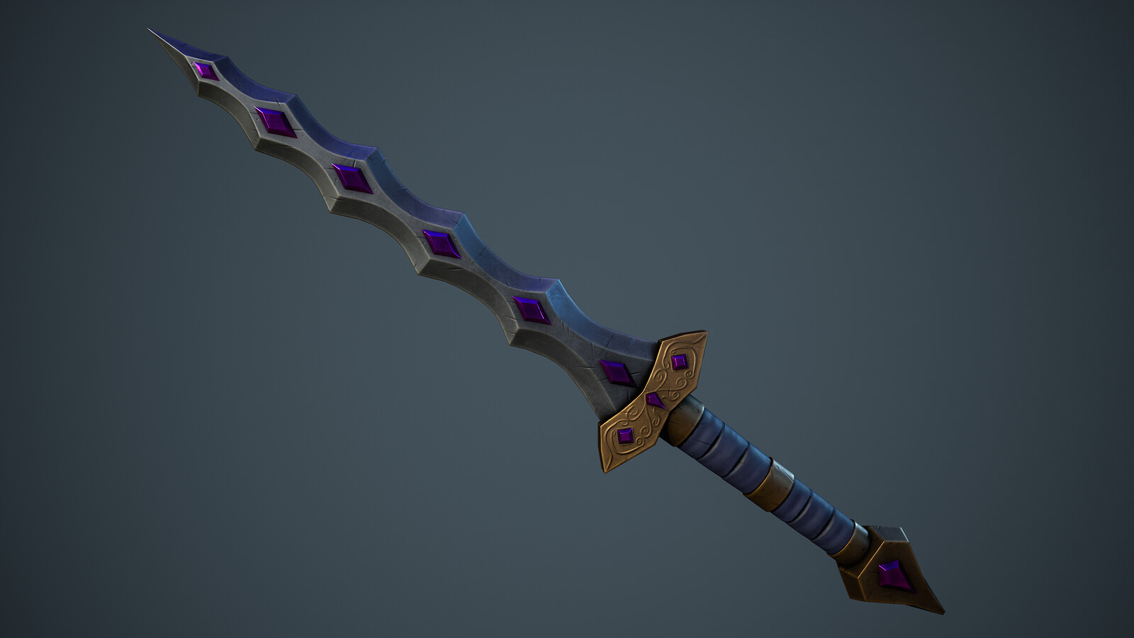 Stylized Fantasy Dagger 04