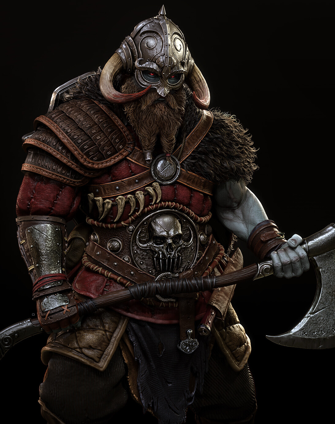 artstation-death-dealer-collab-raf-grassetti