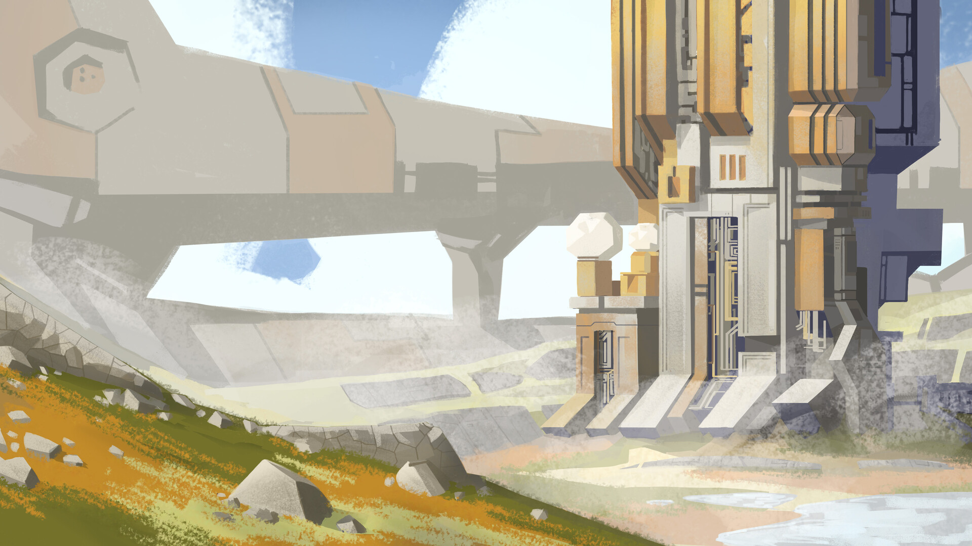 ArtStation - Outpost 001