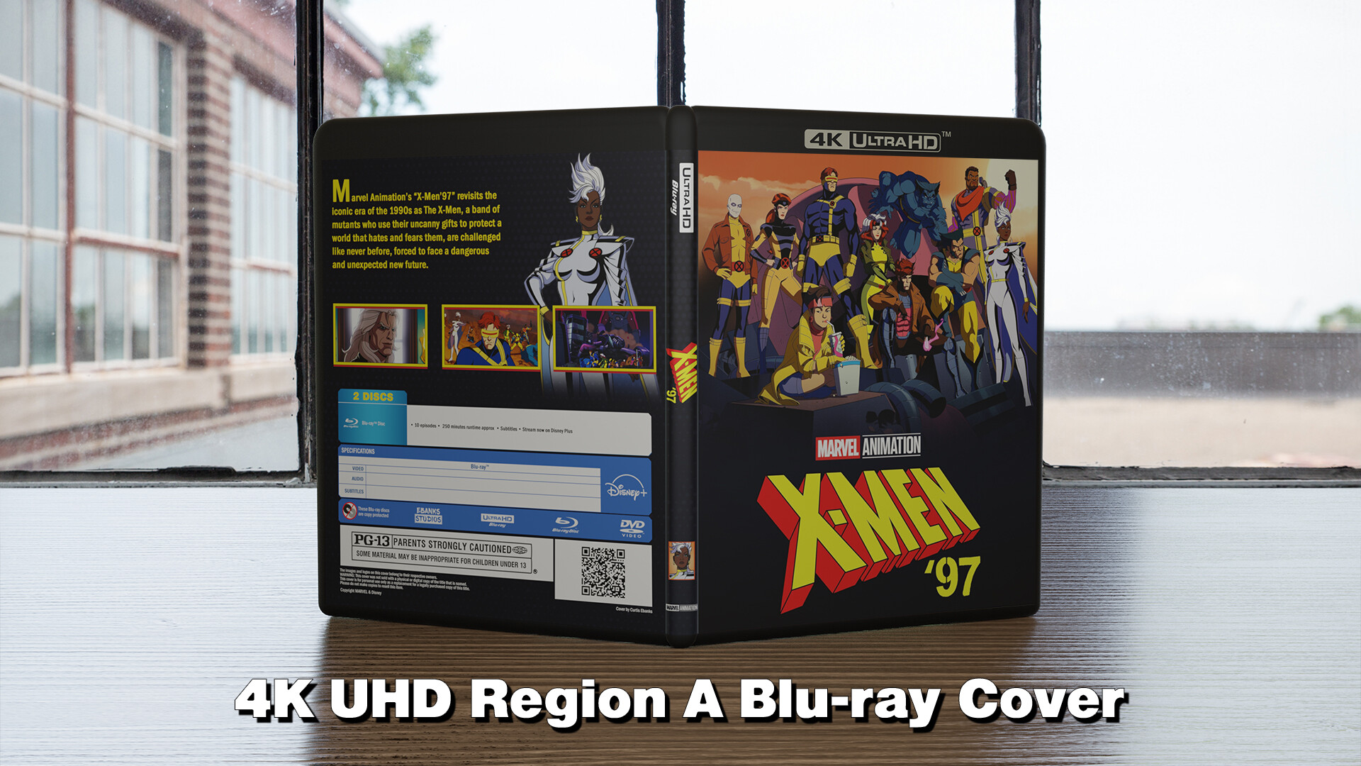 Curtis Ebanks - X-Men '97 - Custom Blu-ray Cover
