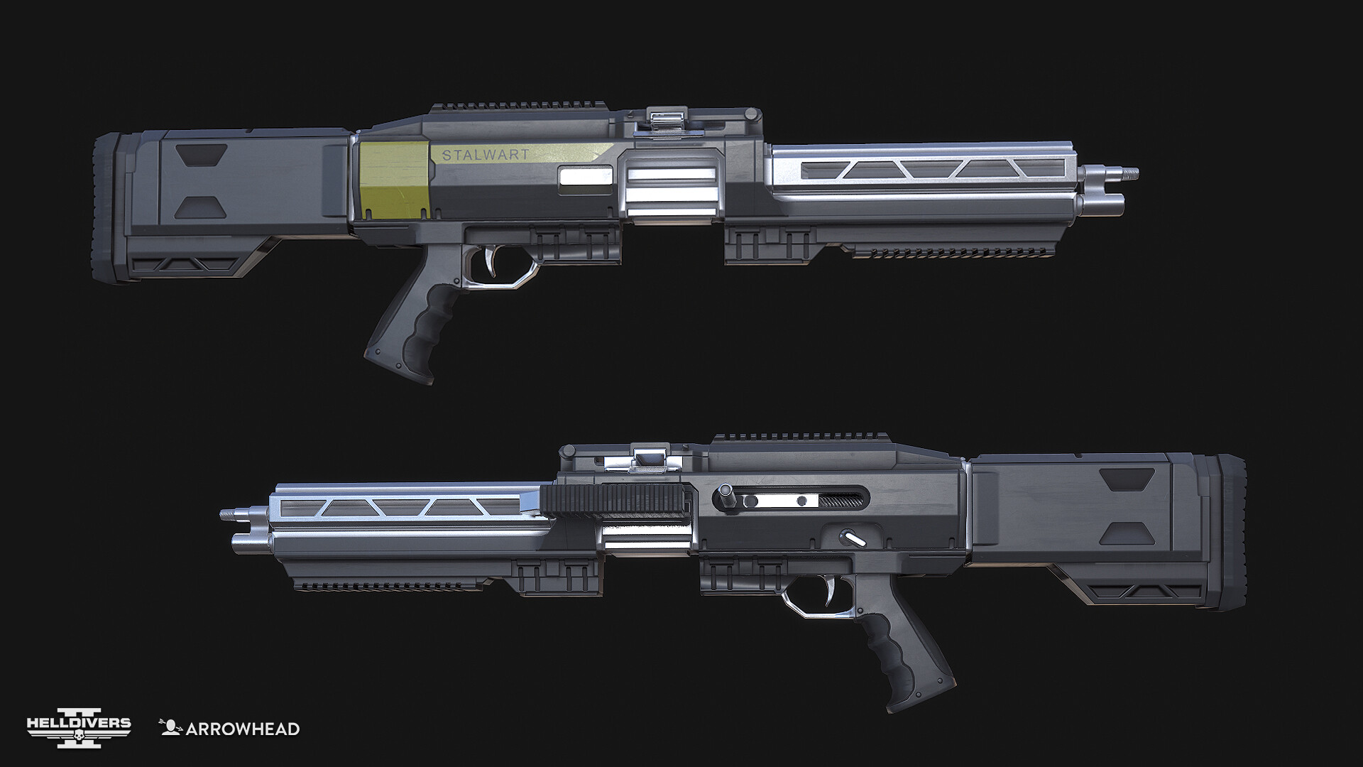 ArtStation - Helldivers 2 - M-105 Stalwart