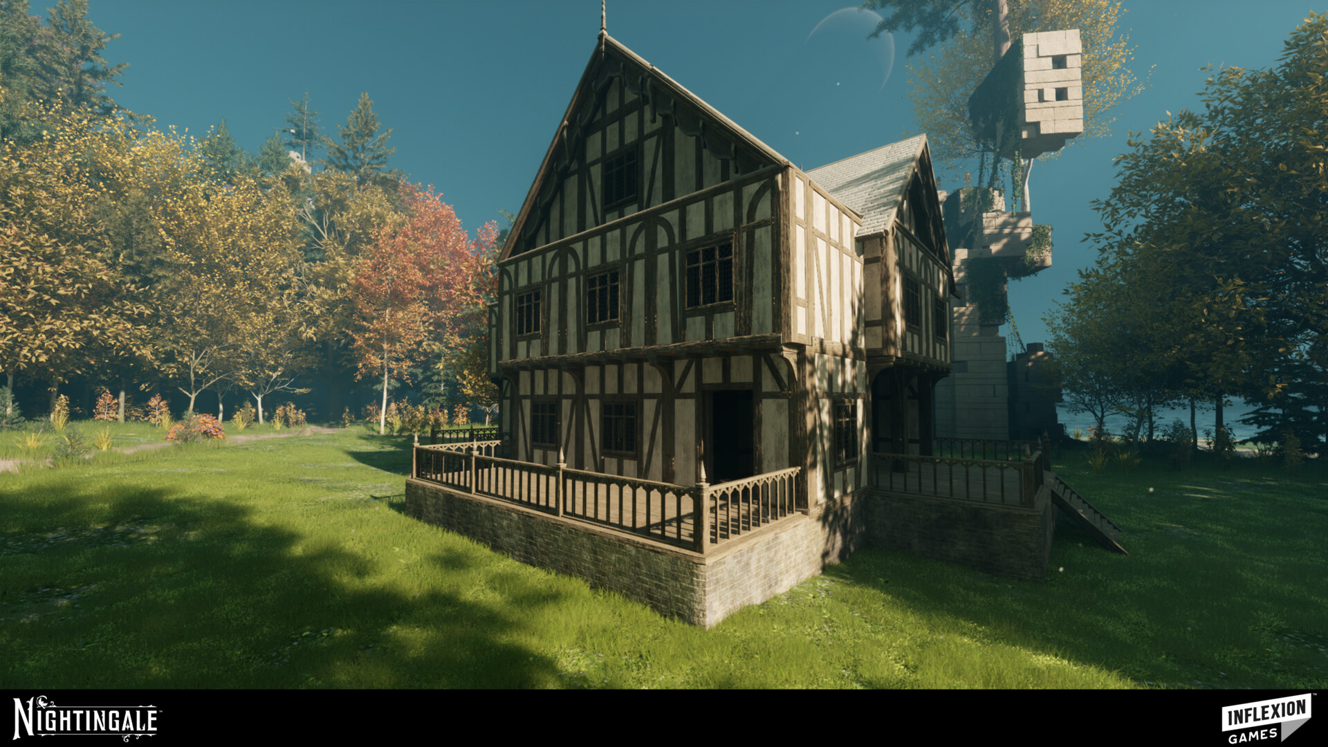 ArtStation Nightingale Player building set Tudor