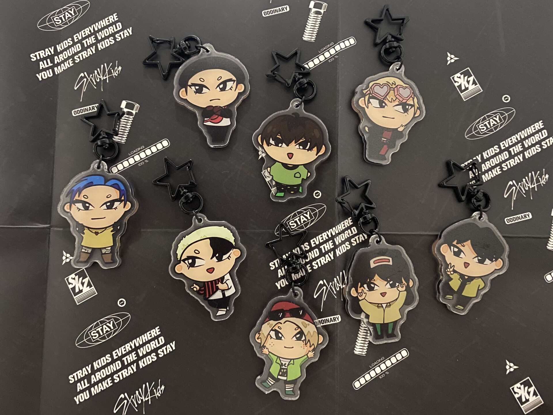 ArtStation - STRAY KIDS ODDINARY CONCEPT KEYCHAINS