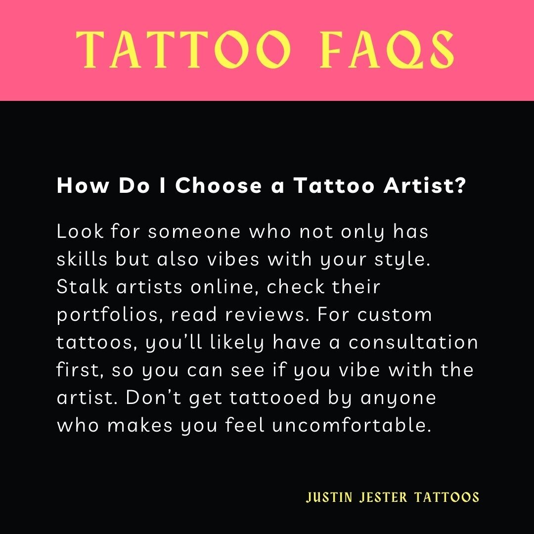 ArtStation - Tattoo FAQ #8 | Justin Jester