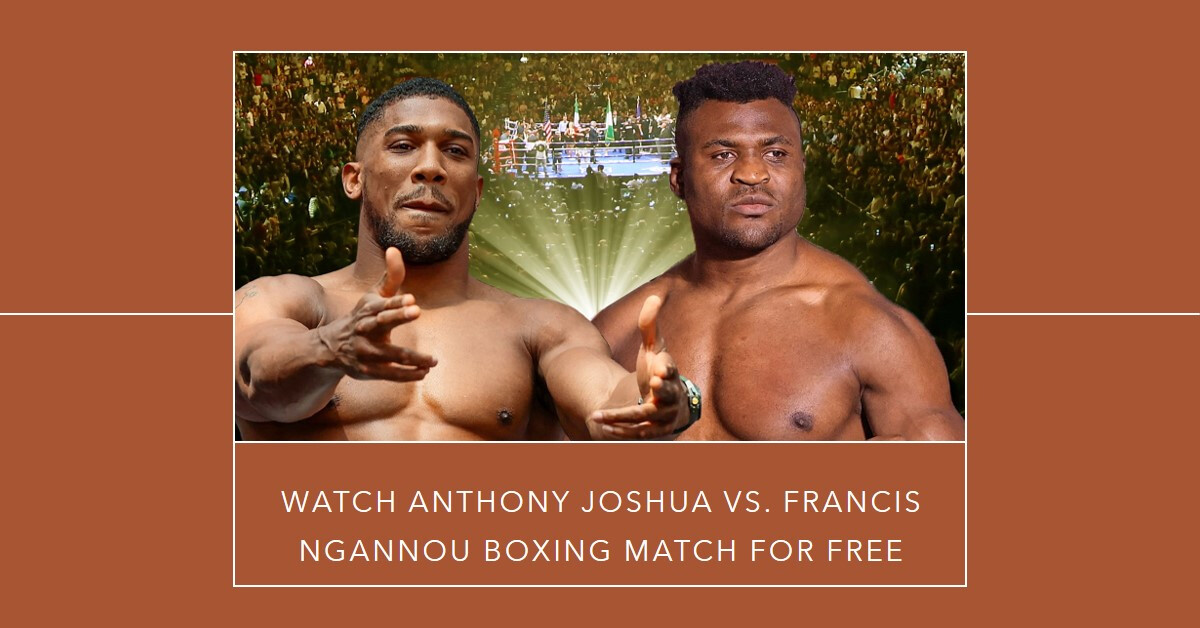 ArtStation Where To Watch Anthony AJ Joshua vs. Francis Ngannou Live stream FREE Fight 8 March 2024