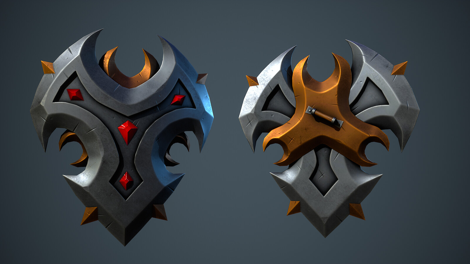 Stylized Fantasy Shield 06