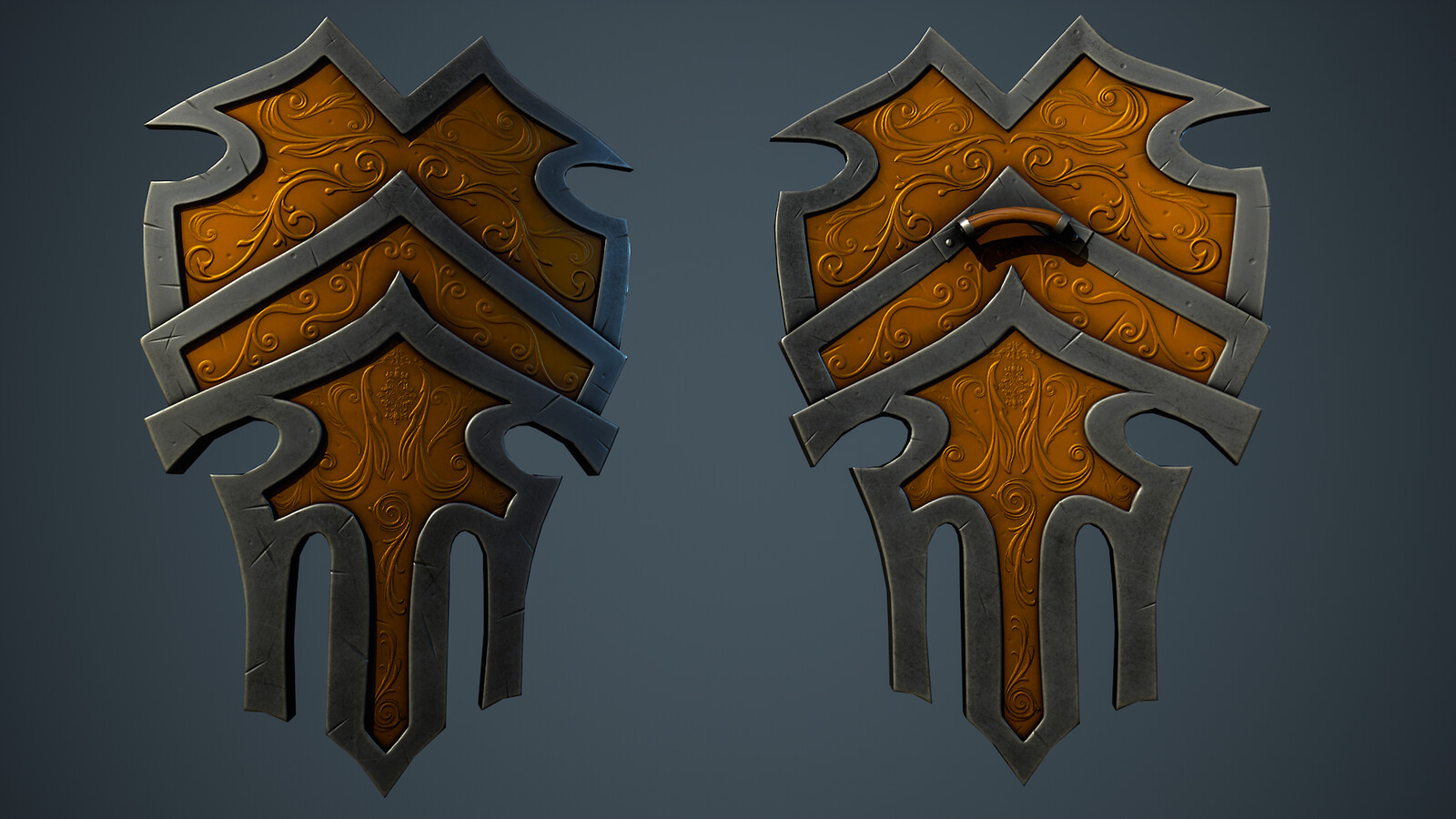 Stylized Fantasy Shield 08