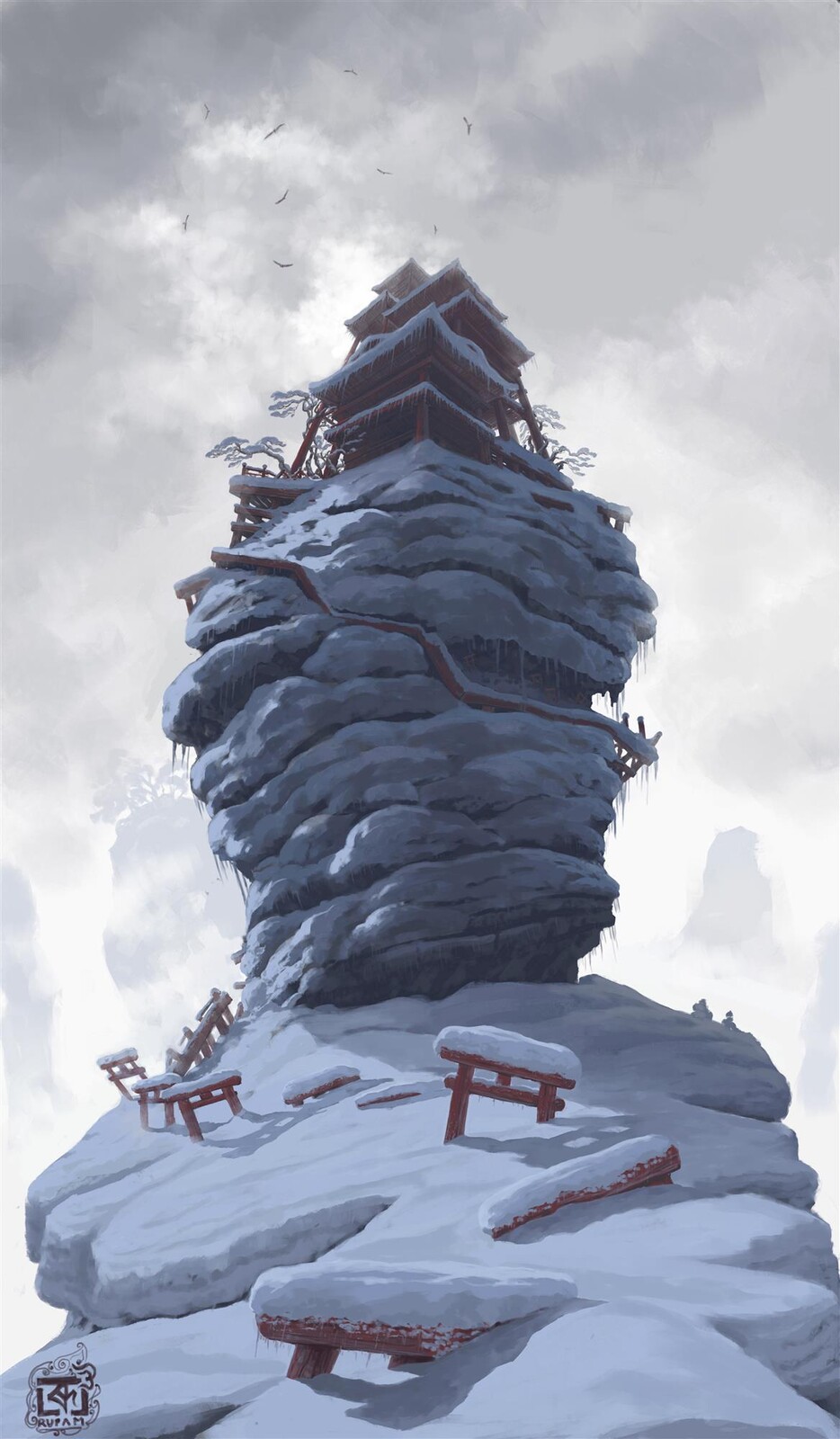 On The TOP: Strictly One Layer Painting