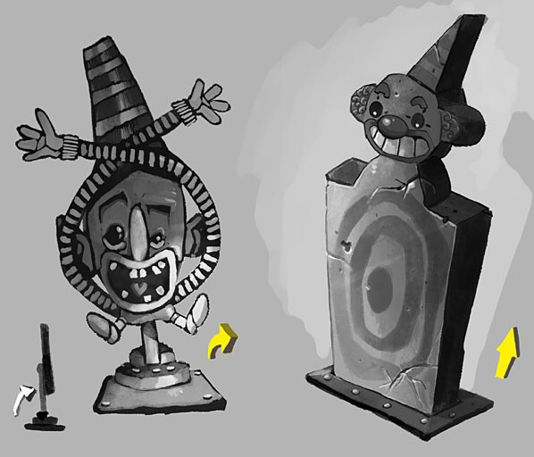 Targets for Bumper Car