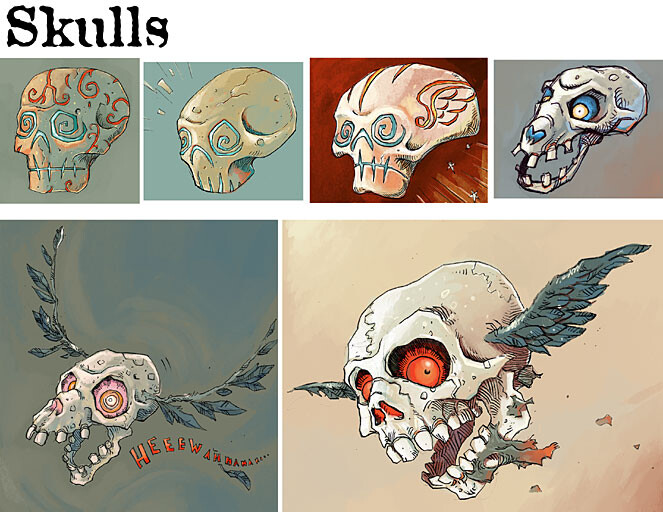 Skulls.