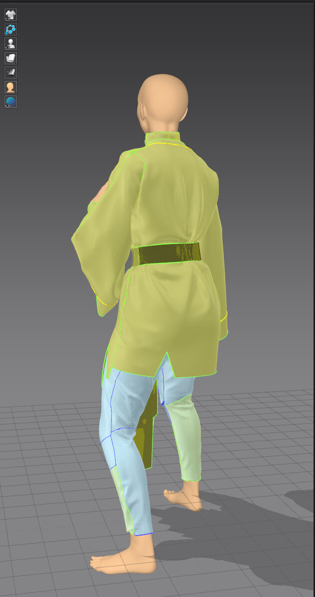 Marvelous Design simulation 