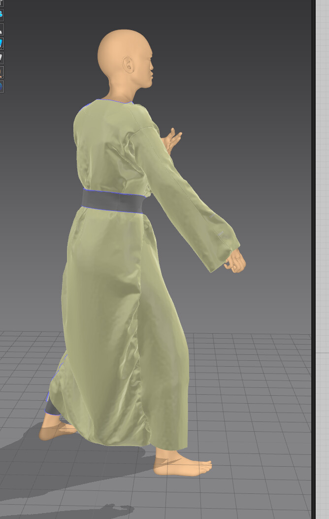 Marvelous Design simulation 