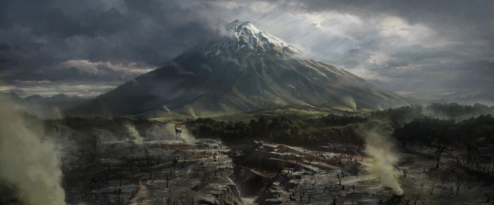 Mt Doom  and trench concept 