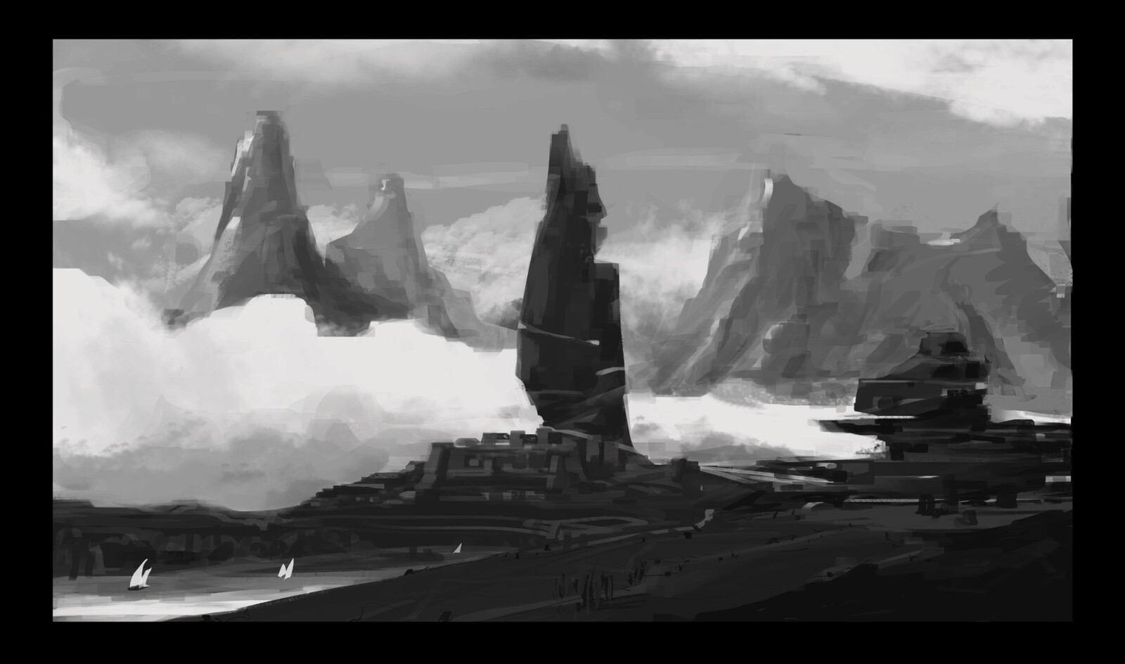 Sketch landscape