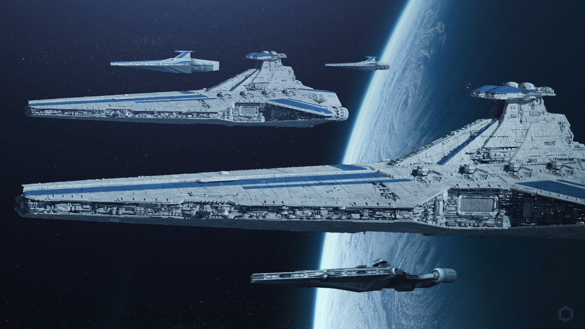 ArtStation Venator class War paints livery III