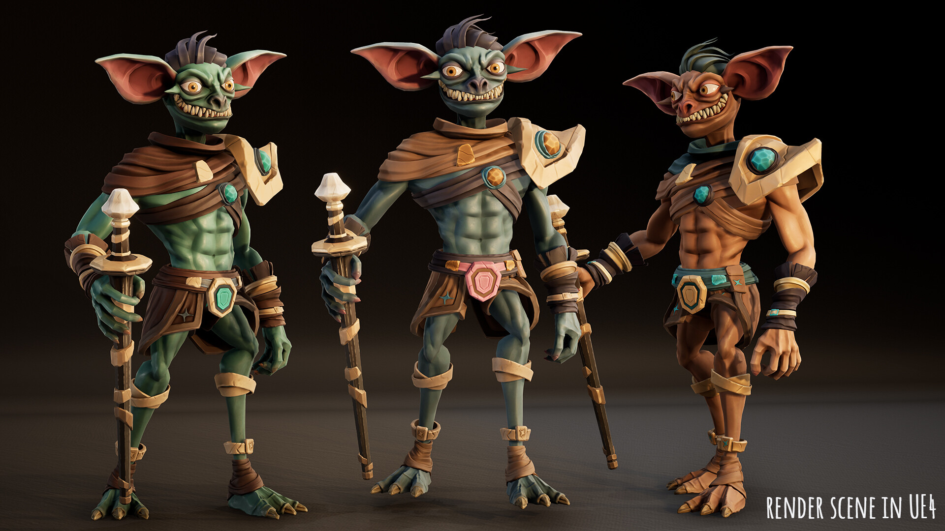 ArtStation - Stylized Goblin 01