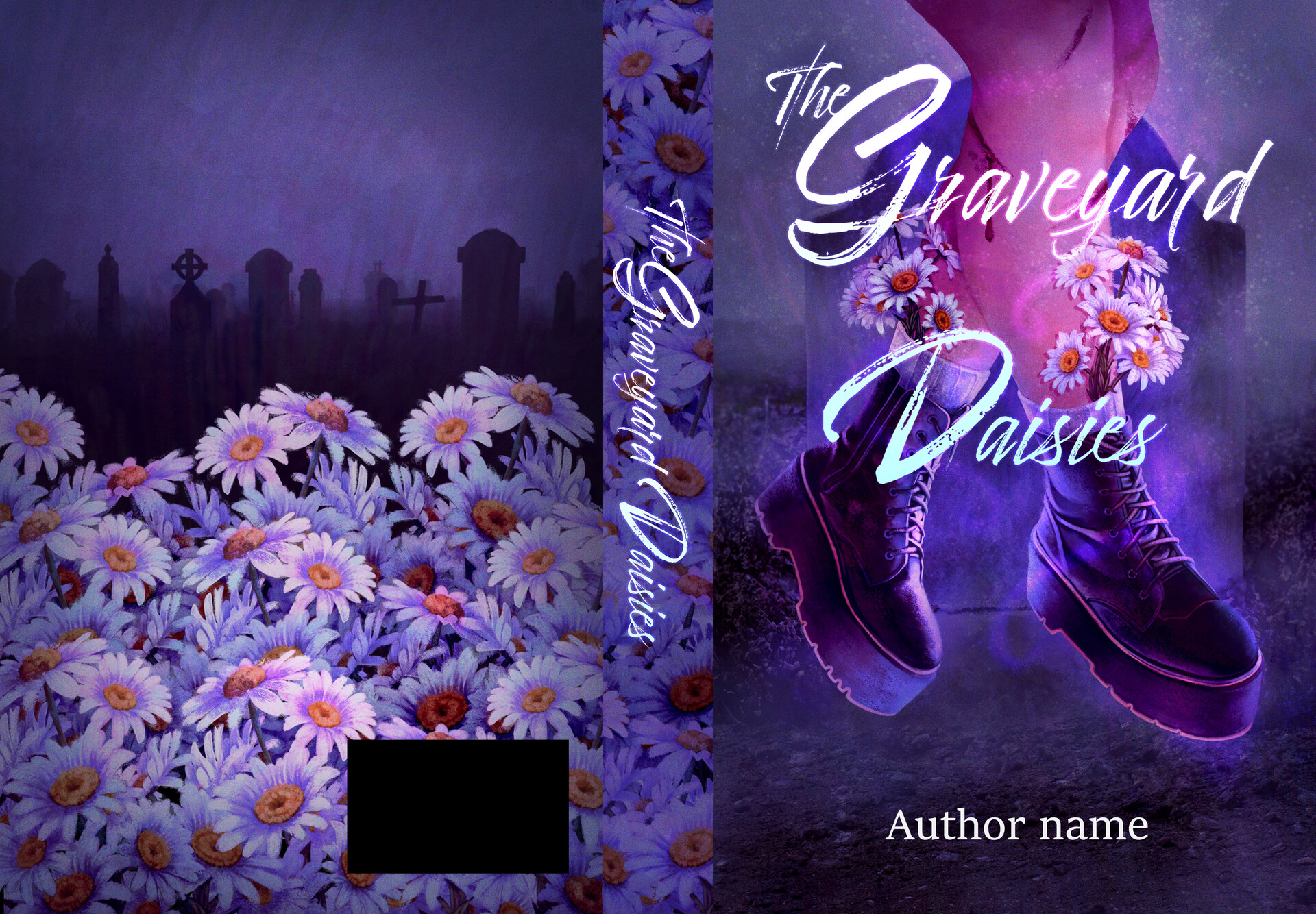 ArtStation The Graveyard Daisies Cover Design