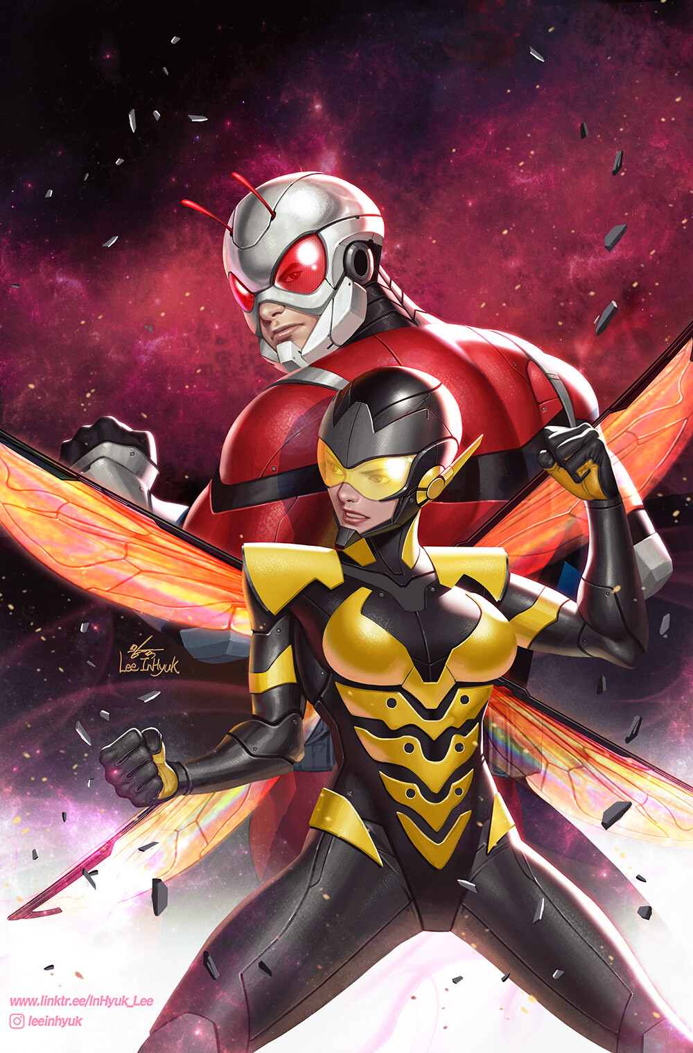Ant-Man and the Wasp's new suit!