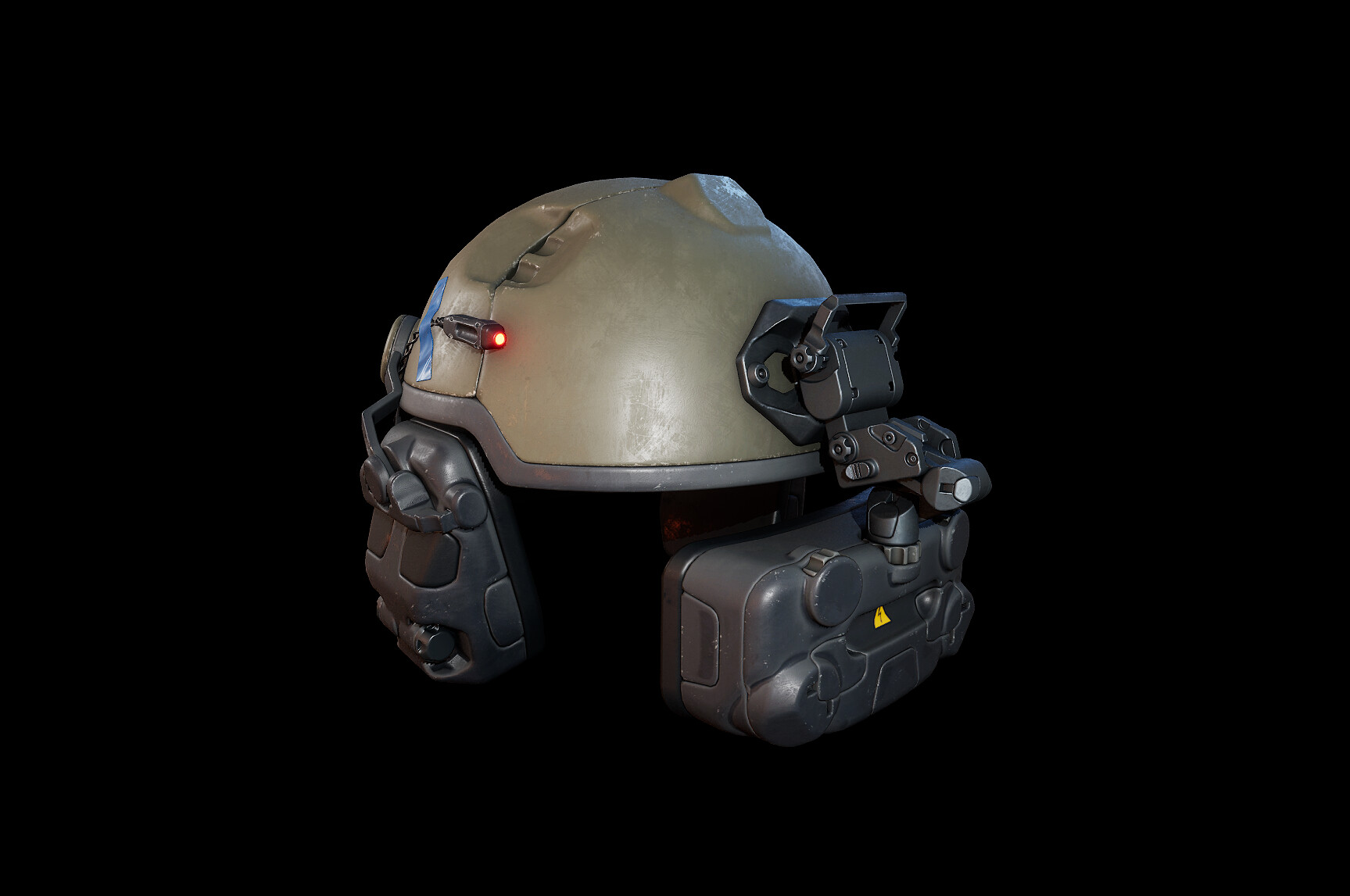 ArtStation - Kitted Helmet -Texturing