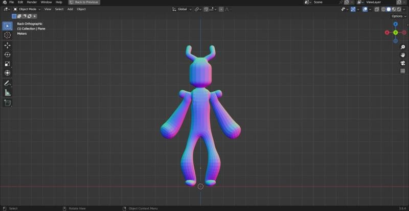 ArtStation - Humanoid Creature Model