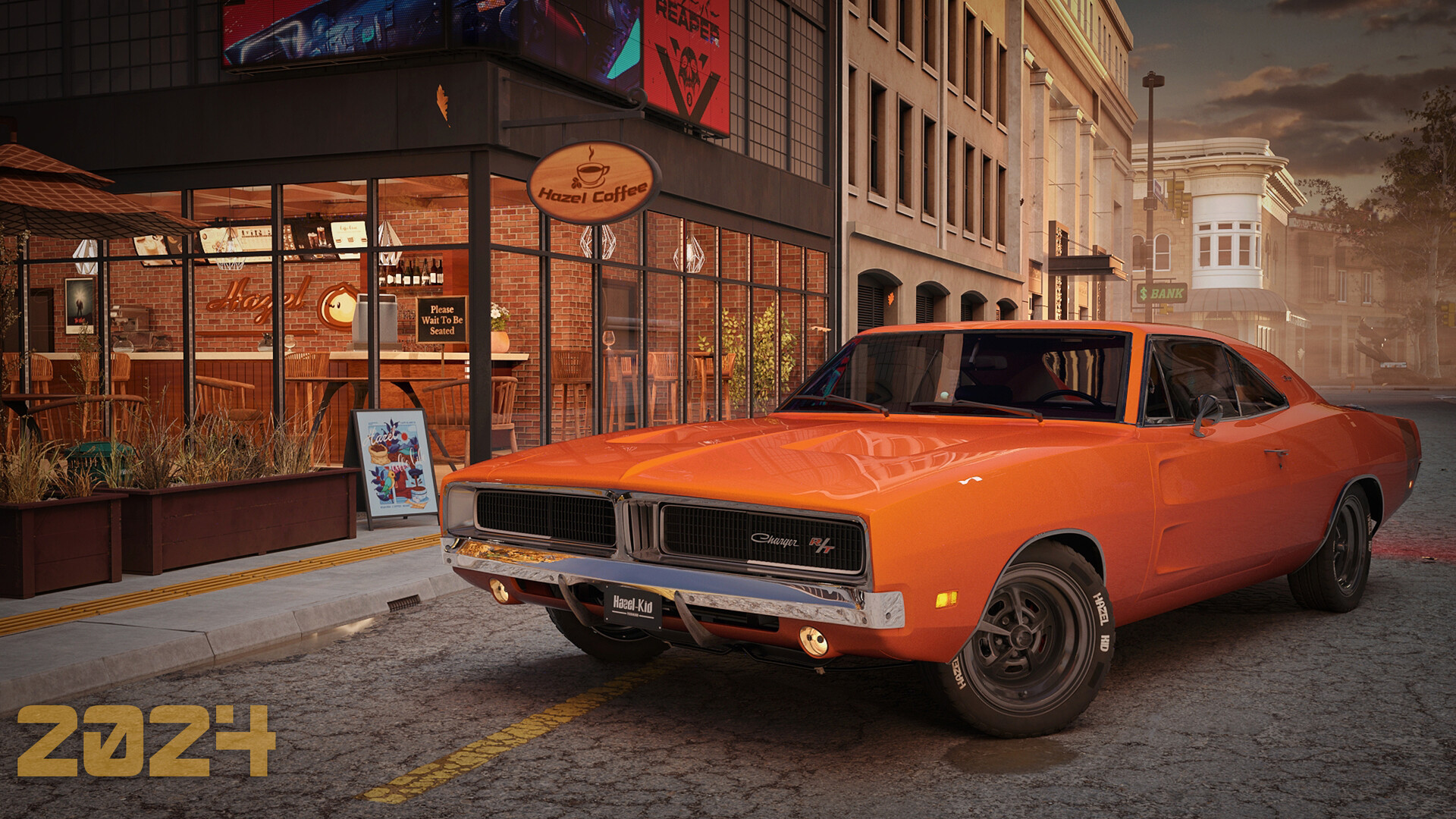 ArtStation - Dodge Charger RT