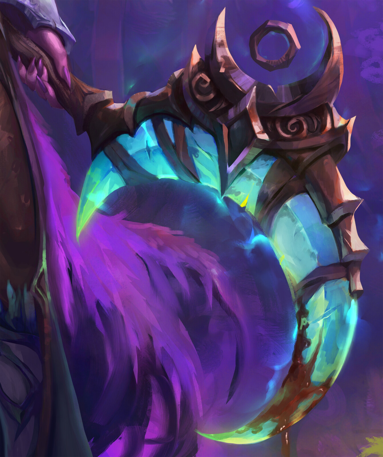 weapon closeup