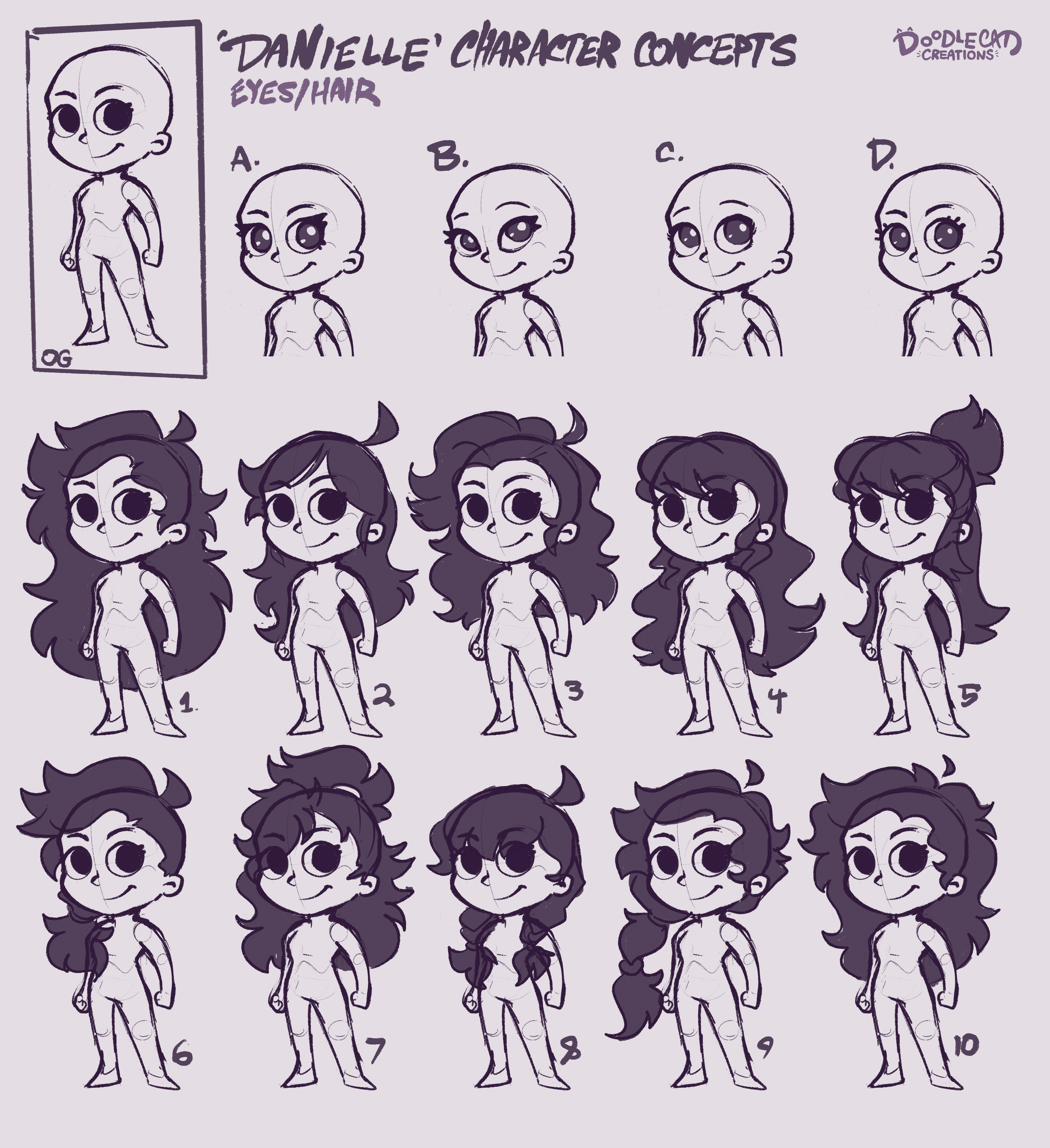 Eye/hair concepts