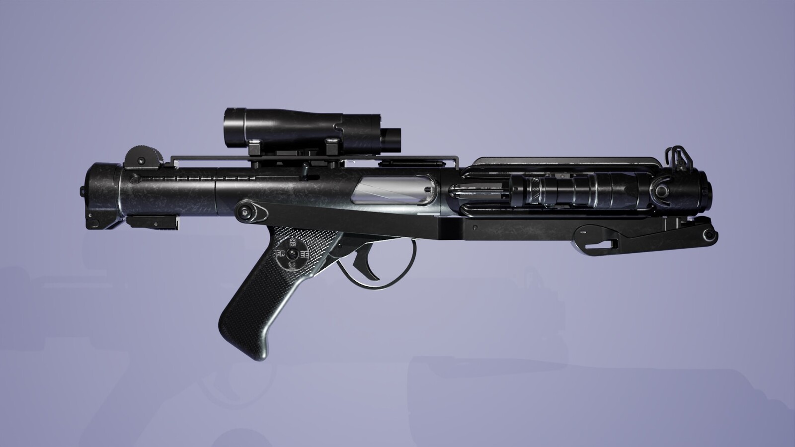 E-11 Blaster | Texturing Exercise