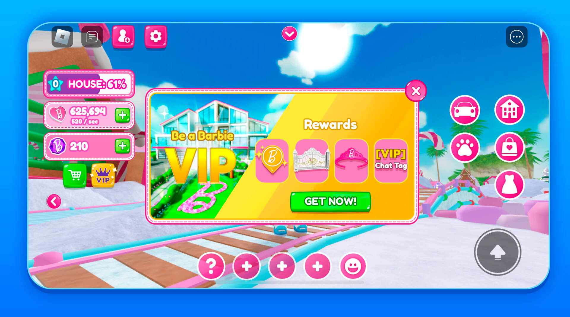 Vip Dreamhouse Game ArtStation Barbie DreamHouse Tycoon On