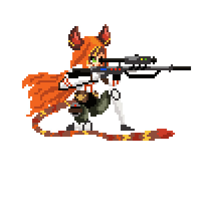 ArtStation - Fox Sniper Sprite