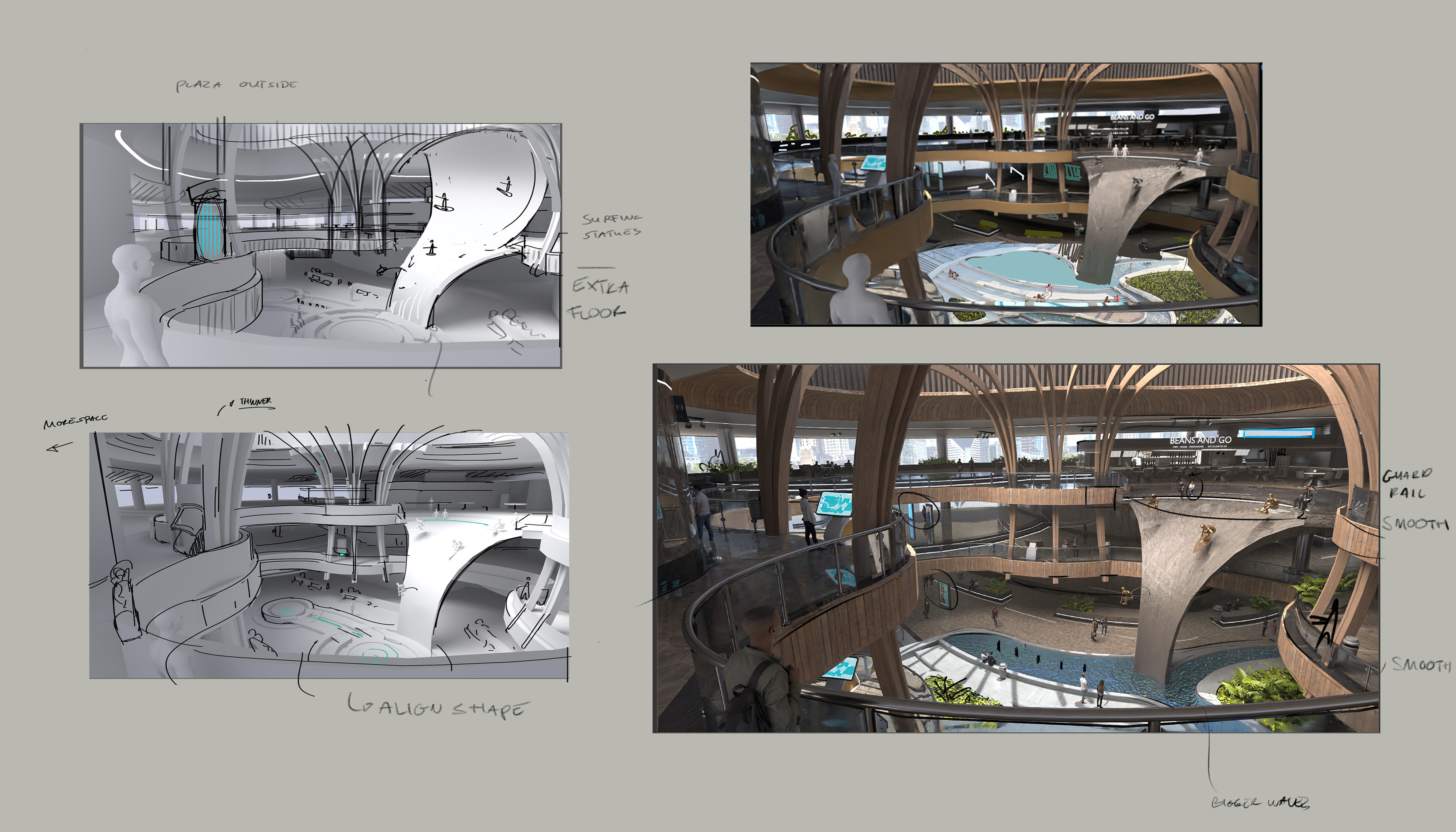 Yari Lute - Surf'n, Modern Sci-fi Mall
