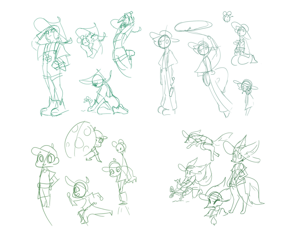 Concept sketches 1/3
