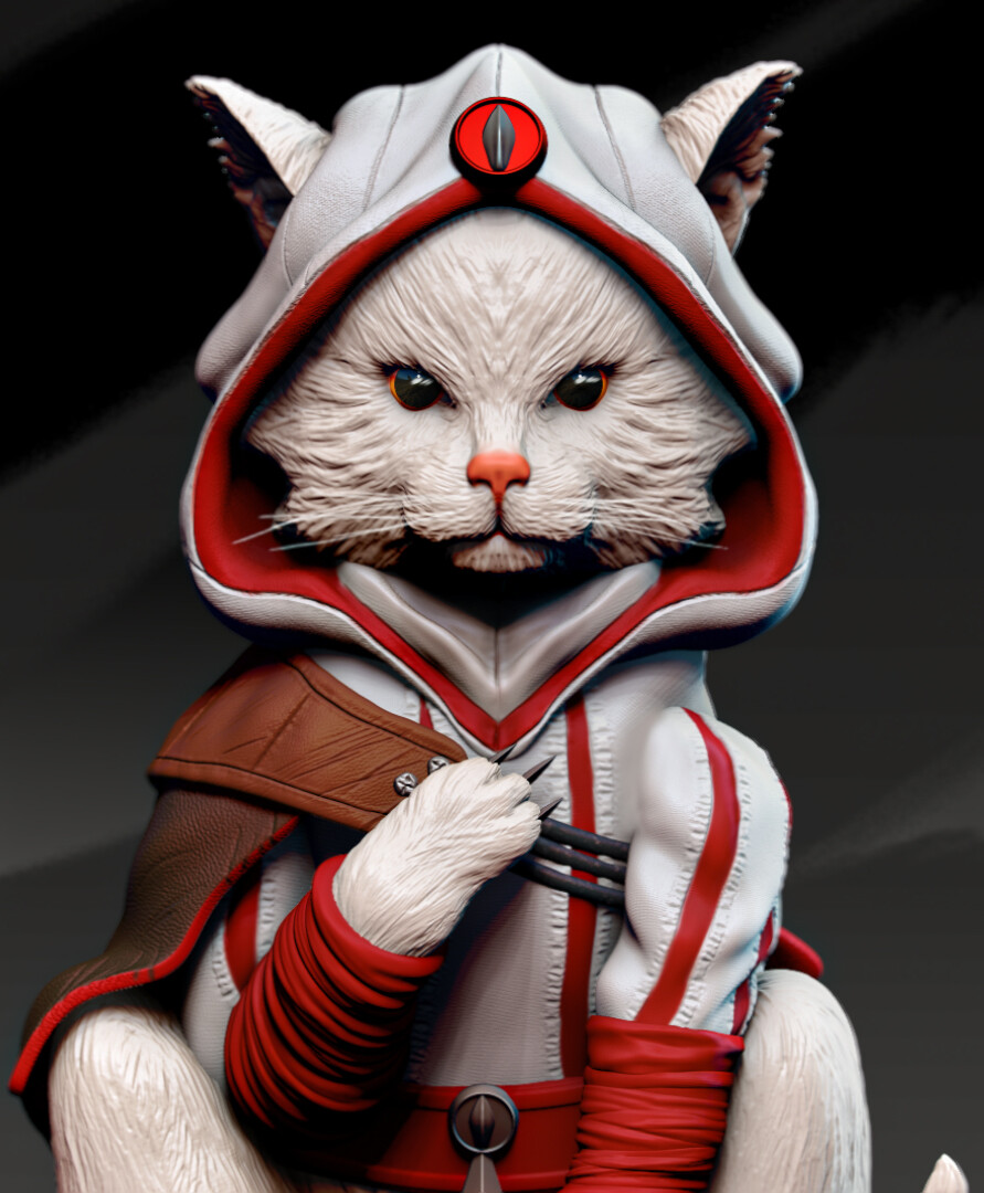 ArtStation - Assassins Cat