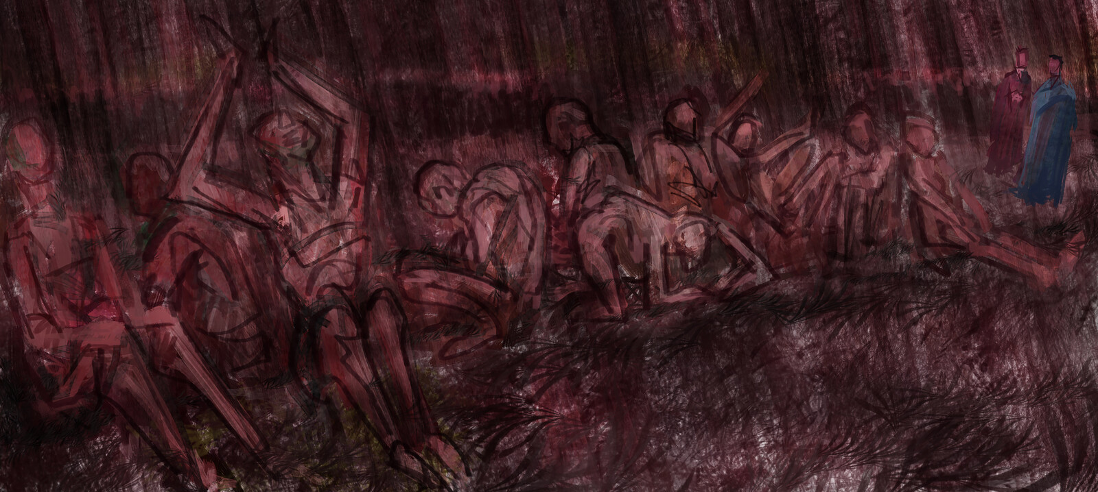 sketch for the gluttons