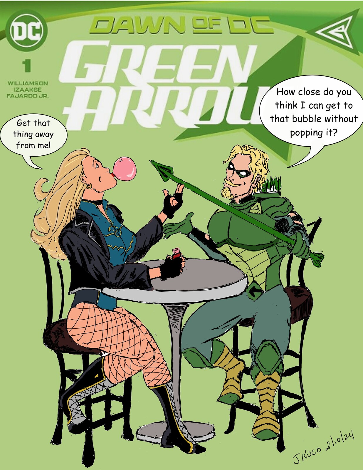 Not a real cover, but maybe one day.