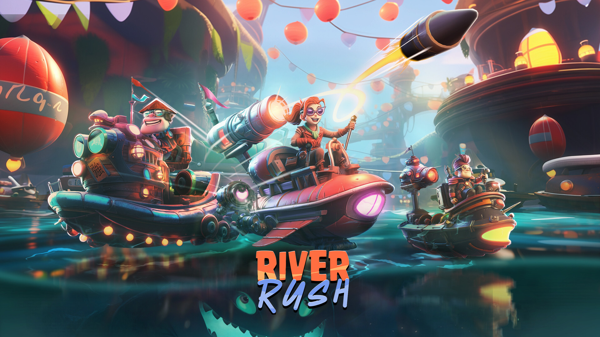 ArtStation - Digital art for a water racing video game: characters ...