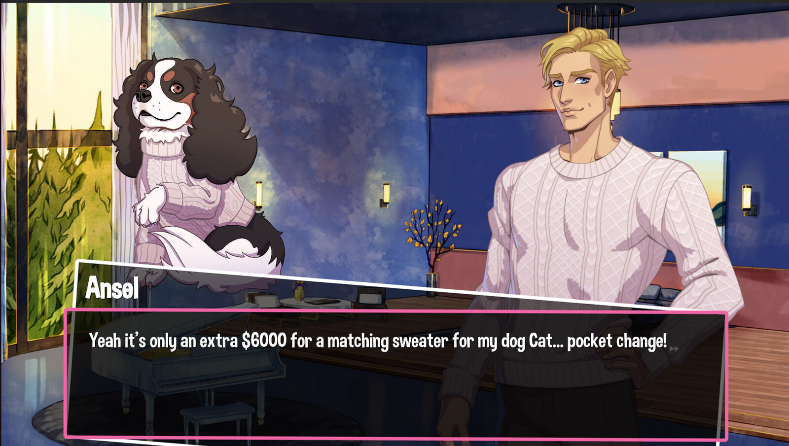Screenshot of the assets in-game
