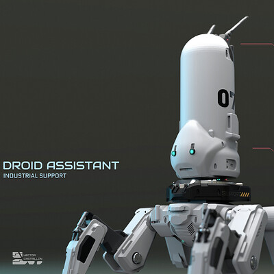 ArtStation droid assistant