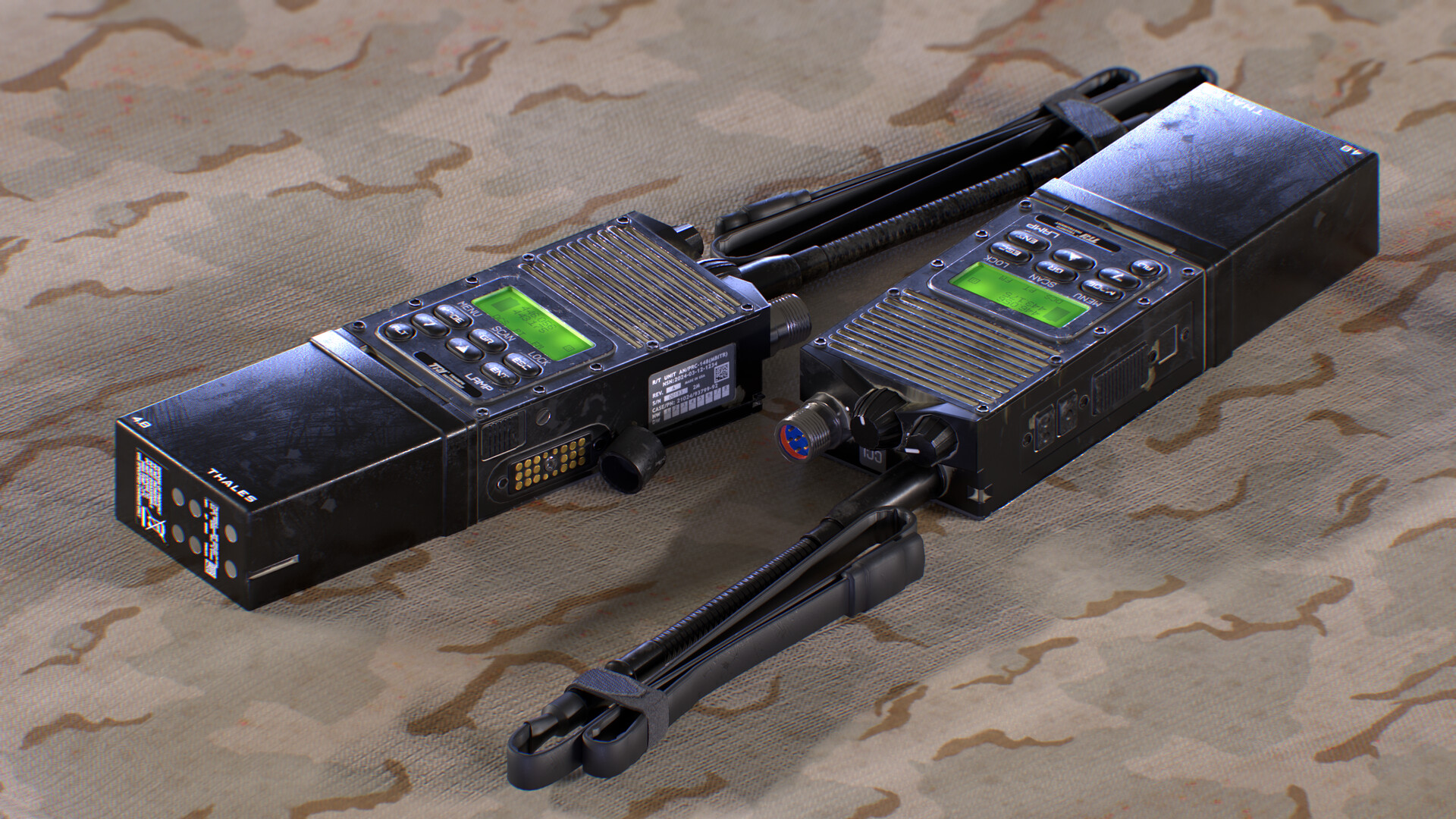 ArtStation - Thales AN/PRC-148 Radio ArtStation - Thales AN/PRC-148 Radio