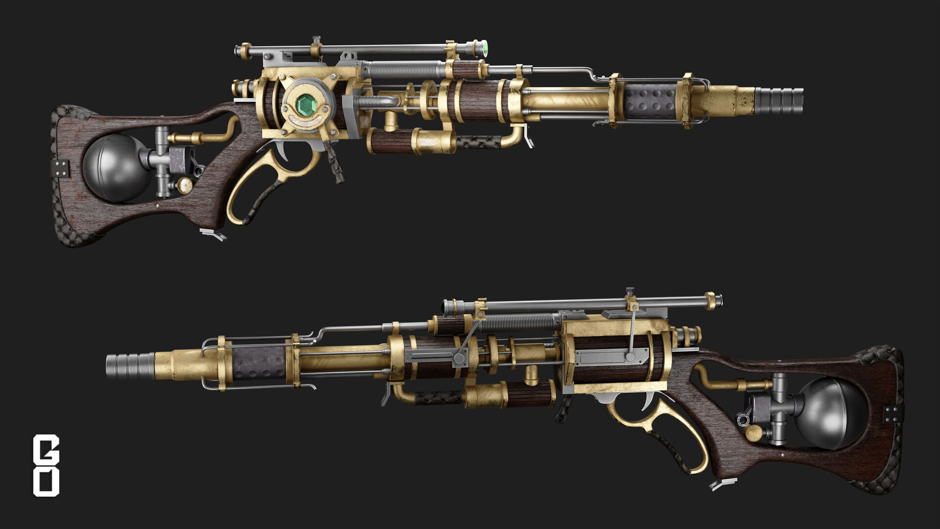 ArtStation - Riper Steam Carbine