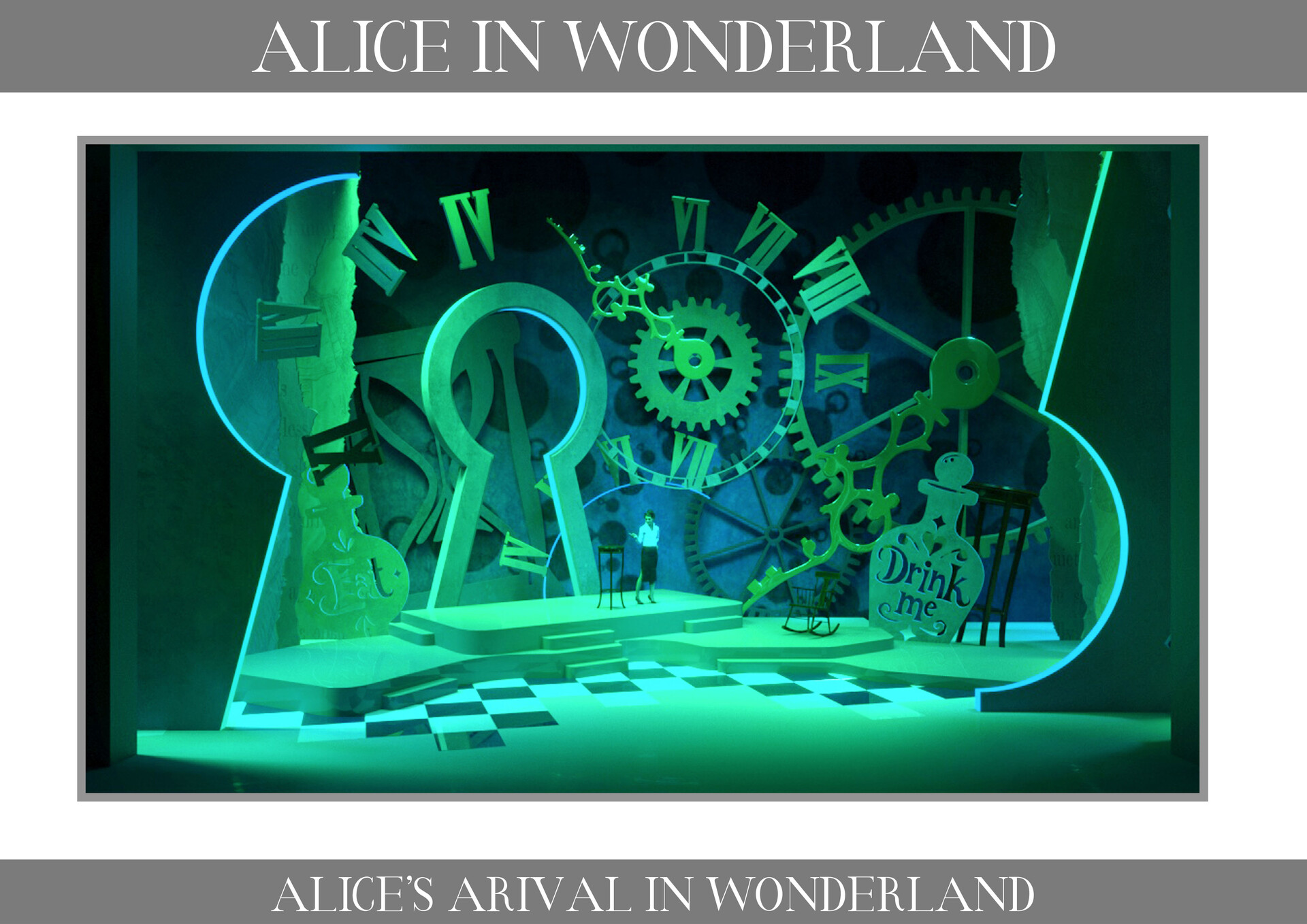 ArtStation - ALICE IN WONDERLAND THEATRE DESIGN