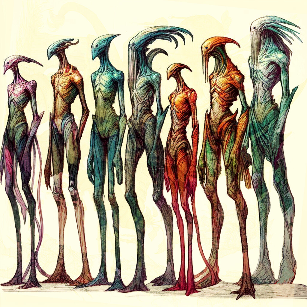 Storks - Original Mutant Characters