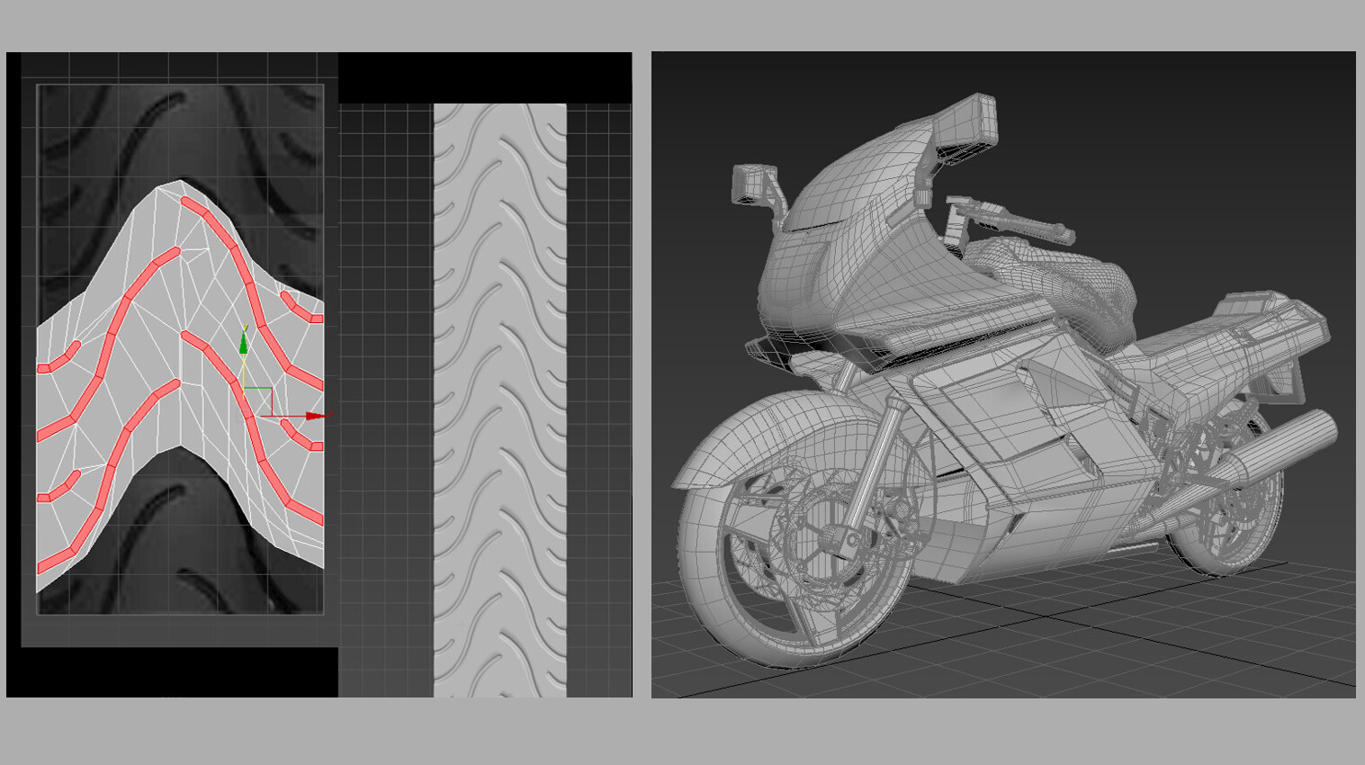 ArtStation - Kawasaki ZX-10 Tomcat Motorbike (1988)