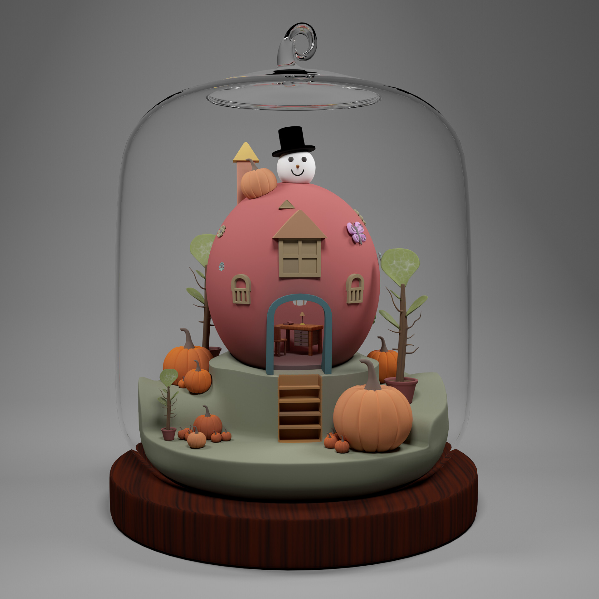 ArtStation - pumpkin house