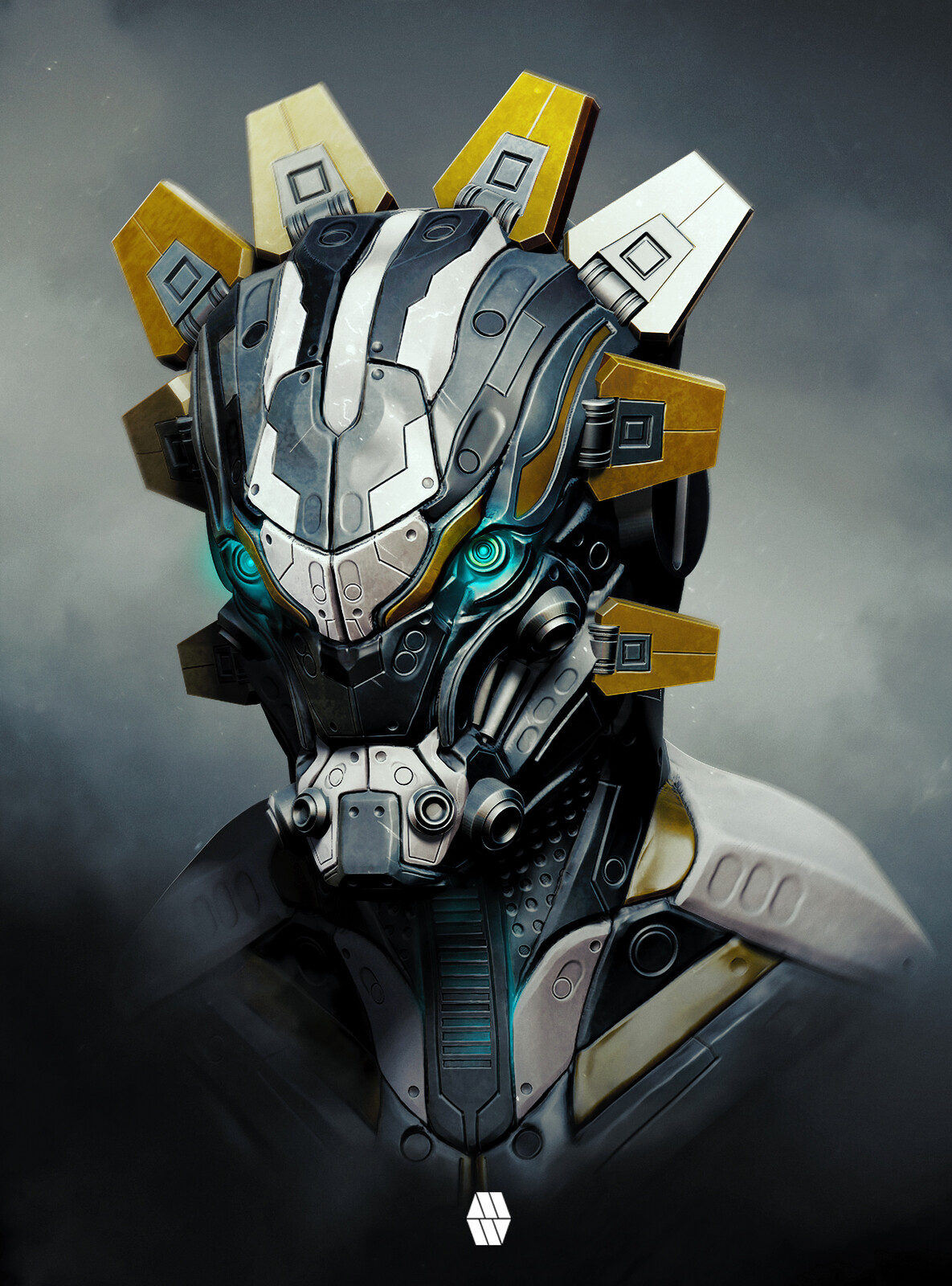 A Character Emerges - 'Android Bust' Concept 