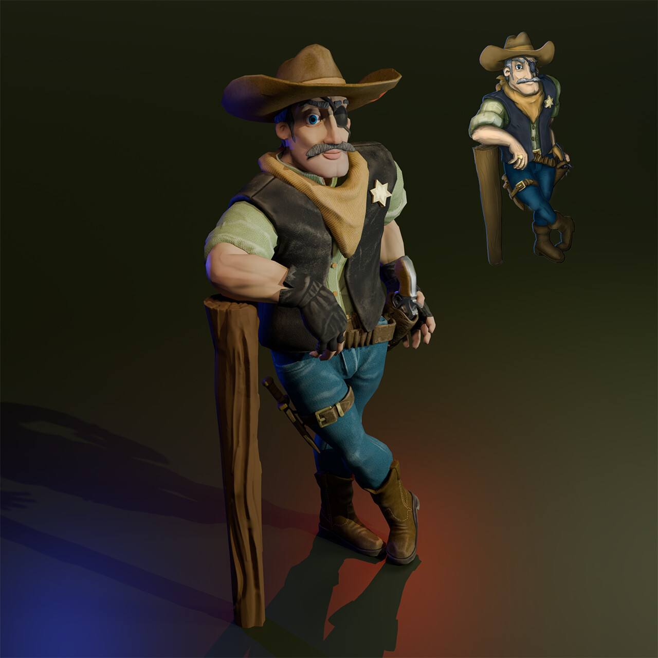 ArtStation - Cowboy