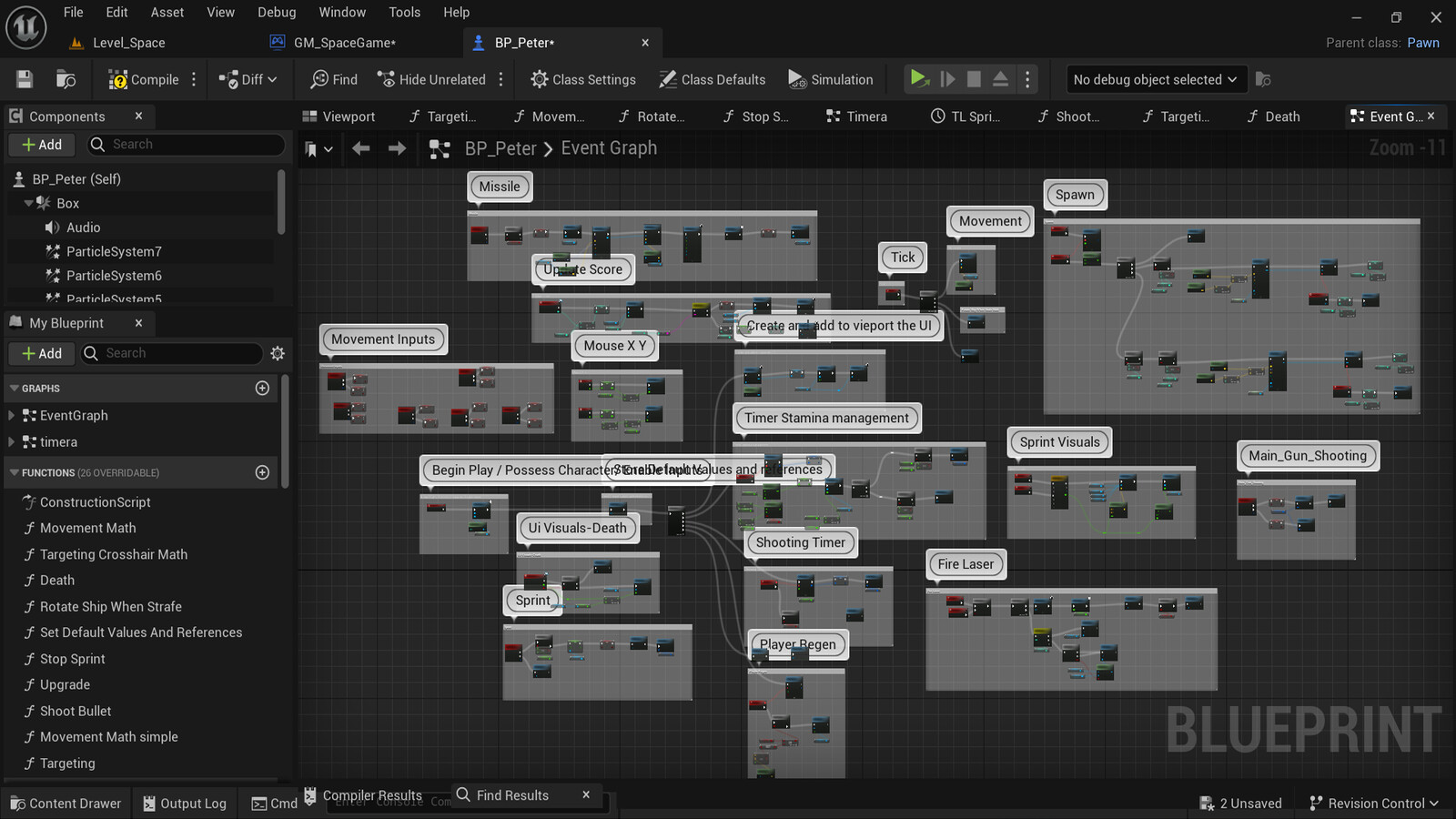 Unreal Engine 5 Blueprints: Step-by-Step Space Shooter Game Development