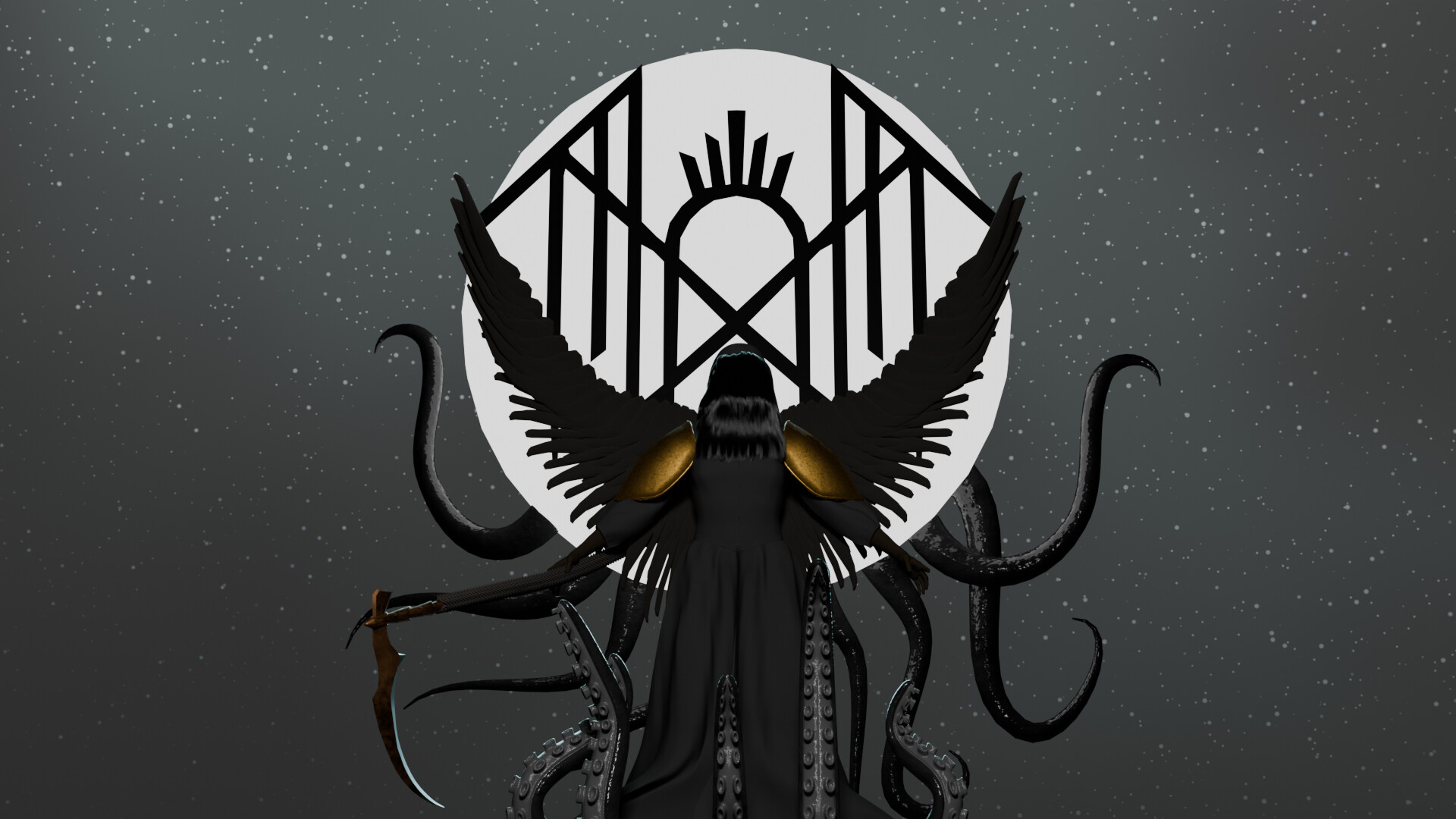 Artstation sleep token fan art