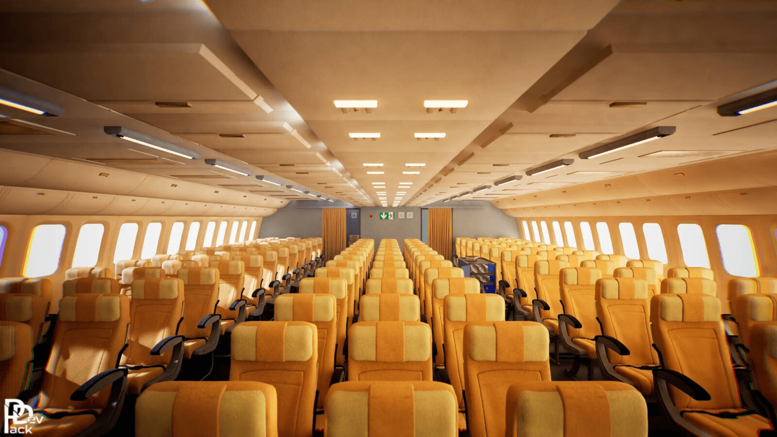 Airplane Interior / 36+ Assets